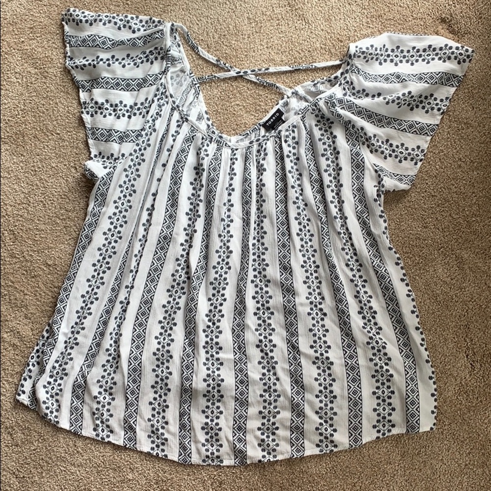 Torrid Short-Sleeve Blouse